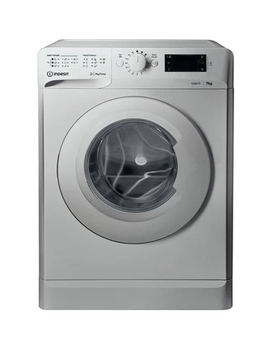 Стиральная машина Indesit OMTWE 71252 S, 7кг, Серебристый