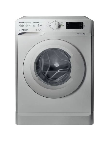 Стиральная машина Indesit OMTWE 71252 S, 7кг, Серебристый