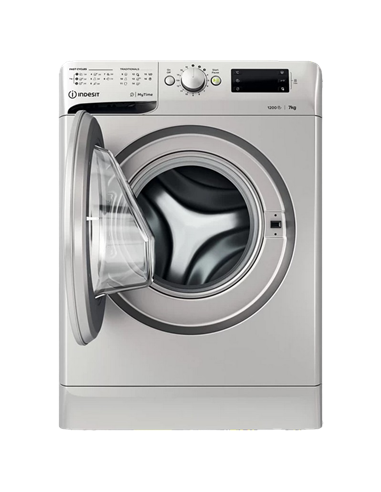 Стиральная машина Indesit OMTWE 71252 S, 7кг, Серебристый