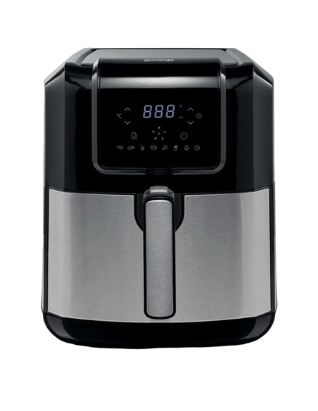 Friteuză cu aer cald Gorenje AF1700DB, Negru | Oțel inoxidabil