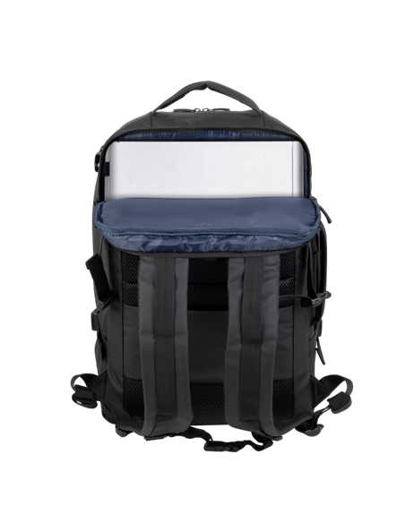 Рюкзак Rivacase 8465, 17.3", Eco-Friendly rPET Полиэстер, Чёрный
