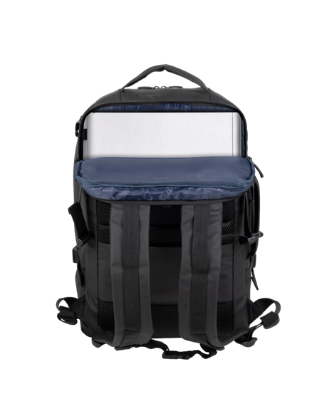 Рюкзак Rivacase 8465, 17.3", Eco-Friendly rPET Полиэстер, Чёрный