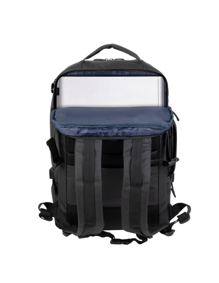 Рюкзак Rivacase 8465, 17.3", Eco-Friendly rPET Полиэстер, Чёрный
