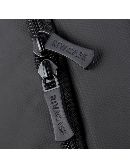 Rucsac Rivacase 8465, 17.3", Eco-Friendly rPET Poliester, Negru