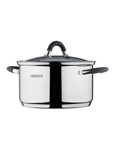 Кастрюля Ardesto AR1925CS, 2,3л, 18см, Нержавеющая сталь