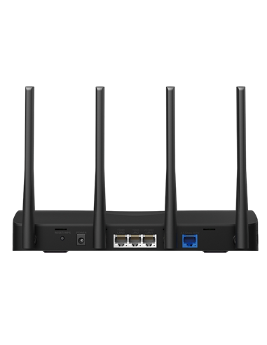 Беспроводной маршрутизатор MERCUSYS MR27BE, Wi-Fi, Чёрный