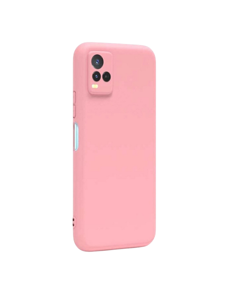 Husă Xcover Vivo Y21 - Liquid Silicone, Roz