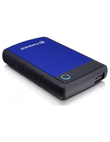 HDD portabil extern Transcend StoreJet 25H3B, 4 TB, Albastru Marin (TS4TSJ25H3B)