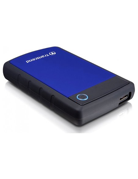 HDD portabil extern Transcend StoreJet 25H3B, 4 TB, Albastru Marin (TS4TSJ25H3B)