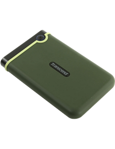 Внешний портативный жесткий диск Transcend StoreJet 25M3G, 2 ТБ, Military Green (TS2TSJ25M3G) 2