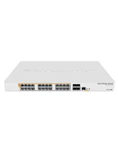 Comutator MikroTik PoE CRS328-24P-4S+RM, Alb 2