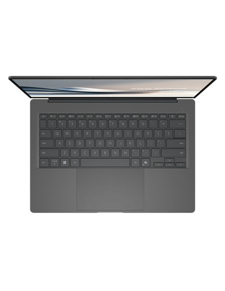 Ноутбук 14" ASUS Zenbook A14 OLED UX3407QA, Iceland Gray, Qualcomm Snapdragon X X1-26-100, 16Гб/512Гб, Windows 11 Home