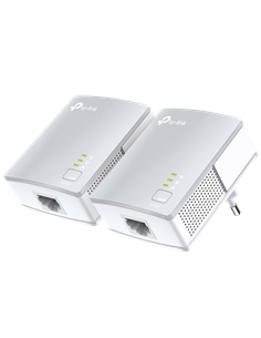 Адаптер Powerline TP-LINK TL-PA4010 KIT, AV600, 600 Mбит/c, Белый