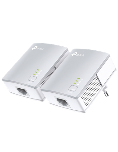 Powerline Adapter  TP-LINK TL-PA4010 KIT, AV600, 600 Mbps, Alb