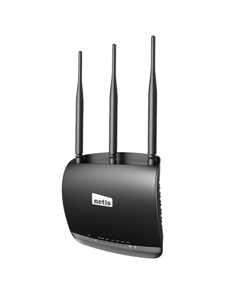 Беспроводной маршрутизатор Netis WF2533, Чёрный