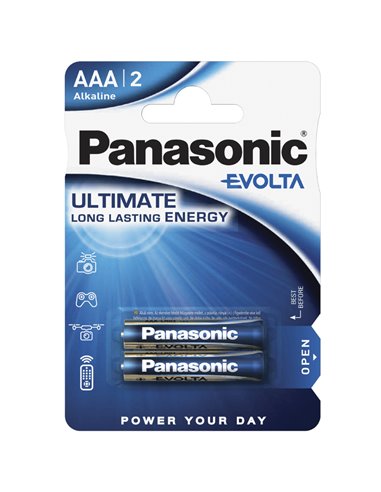 Baterii Panasonic LR03EGE, AAA, 2buc.