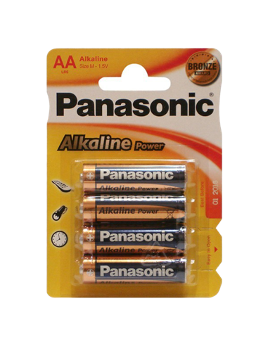 Батарейки Panasonic LR6REB, AA, 4шт.