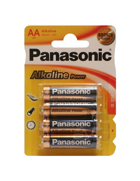 Батарейки Panasonic LR6REB, AA, 4шт.
