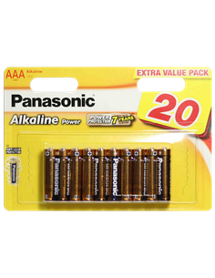Baterii Panasonic LR03REB, AAA, 20buc.