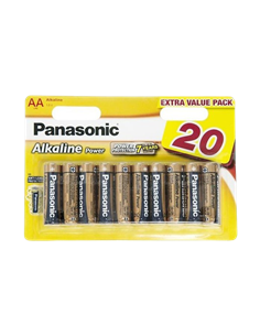 Батарейки Panasonic LR6REB, AA, 20шт.