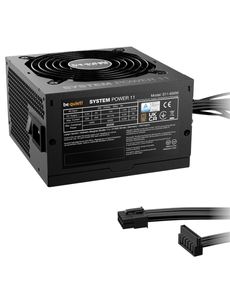Блок питания для компьютеров be quiet! SYSTEM POWER 11, 650Вт, ATX, 