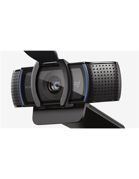 Веб-камера Logitech C920S Pro, Full-HD 1080P, Чёрный