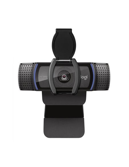 Веб-камера Logitech C920S Pro, Full-HD 1080P, Чёрный