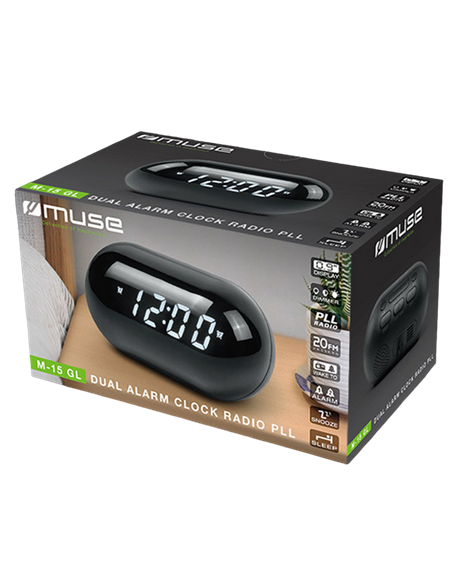 Radio portabil MUSE M-15 GL, Negru