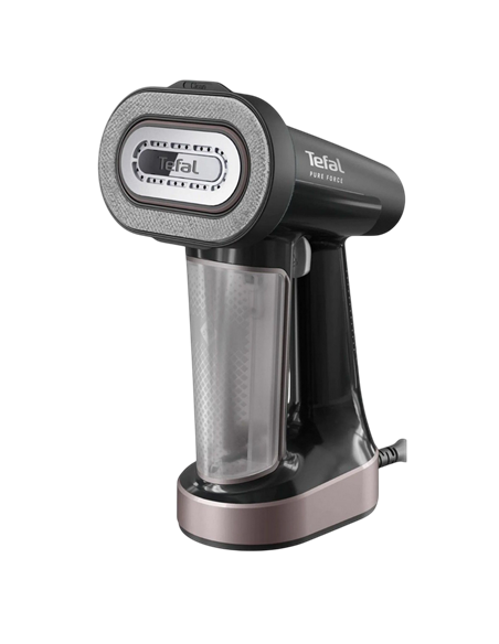 Aparat de călcat vertical cu aburi Tefal DT8765E0, Negru