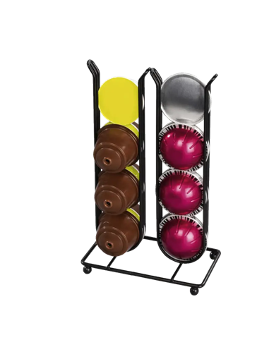 Suport pentru capsule de cafea Xavax 111266, Negru
