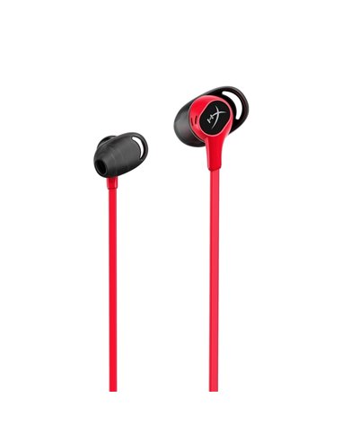 Căști gaming HyperX Cloud Buds, Fără fir, Negru/Rosu