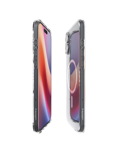 Husă Spigen iPhone 16 Liquid Crystal Mag, Clear