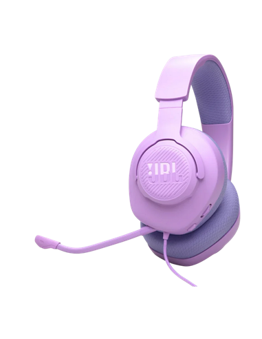 Игровая Гарнитура JBL Quantum 100M2, Проводной аналоговый, Фиолетовый