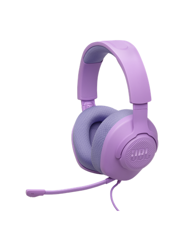 Игровая Гарнитура JBL Quantum 100M2, Проводной аналоговый, Фиолетовый