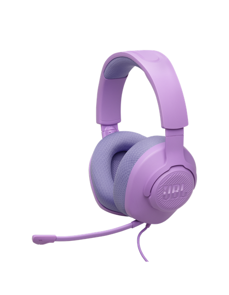Игровая Гарнитура JBL Quantum 100M2, Проводной аналоговый, Фиолетовый