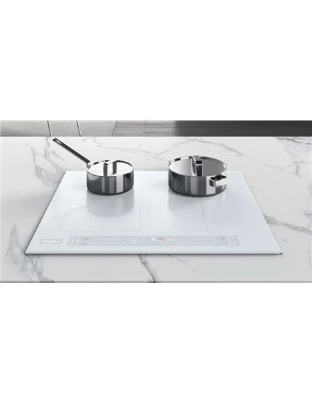 Plită cu inducție Whirlpool WL S5360 BF/W, Alb
