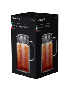 Ковш Ardesto AR2612PG, 1,2л, Прозрачный 2