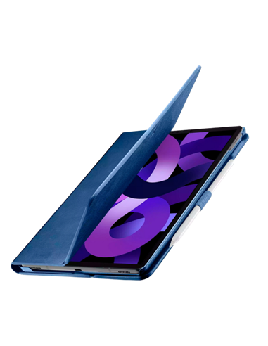 Husă pentru tabletă Cellularline iPad Air 10.9"/Pro 11", 10,9", Piele artificială, Albastru