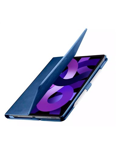 Husă pentru tabletă Cellularline iPad Air 10.9"/Pro 11", 10,9", Piele artificială, Albastru