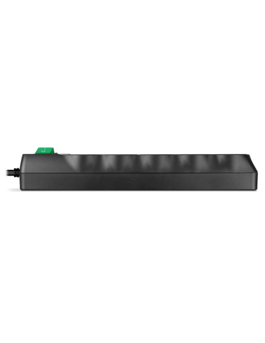 Сетевой фильтр SVEN SF-10E-16, 10 Розеток, 1,8м, Черный
