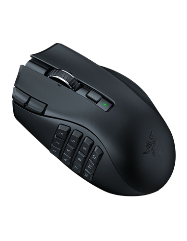 Беcпроводная мышь Razer Naga V2 HyperSpeed, Чёрный