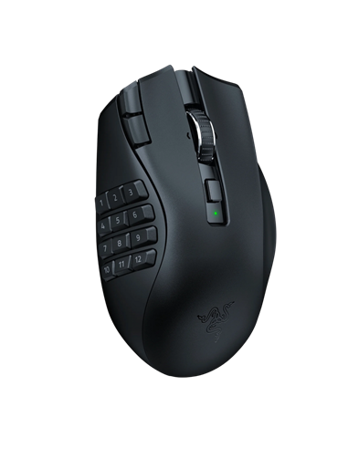 Беcпроводная мышь Razer Naga V2 HyperSpeed, Чёрный