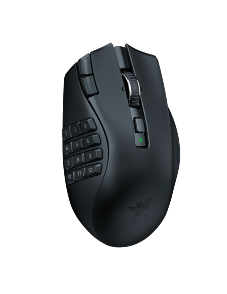 Беcпроводная мышь Razer Naga V2 HyperSpeed, Чёрный