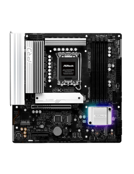 Placă de bază ASRock B860M PRO RS, LGA1851, Intel B860, Micro-ATX