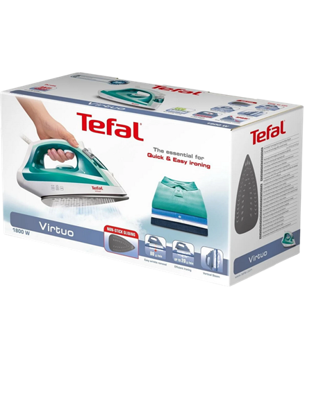 Утюг Tefal FV1710E0, 1800Вт, Бирюзовый