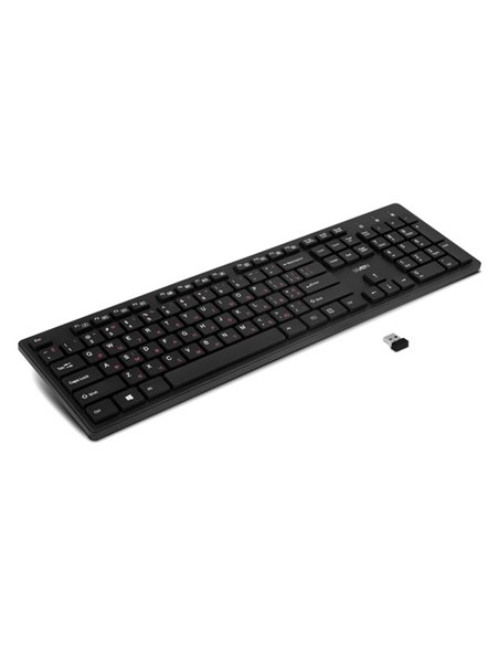Tastatură SVEN KB-E5800W, Fără fir, Negru