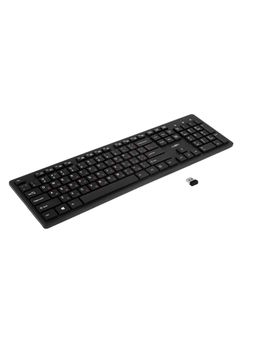 Tastatură SVEN KB-E5800W, Fără fir, Negru