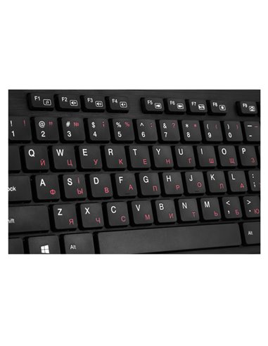 Tastatură SVEN KB-E5800W, Fără fir, Negru