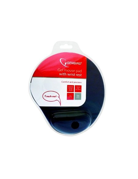 Mouse Pad Gembird MP-GEL-B, 240mm x 220mm, Albastru