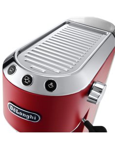 Кофеварка рожковая DeLonghi Dedica Pump Espresso, 1300Вт, Красный 2